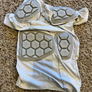 Youth Football padded tee and cup shorts